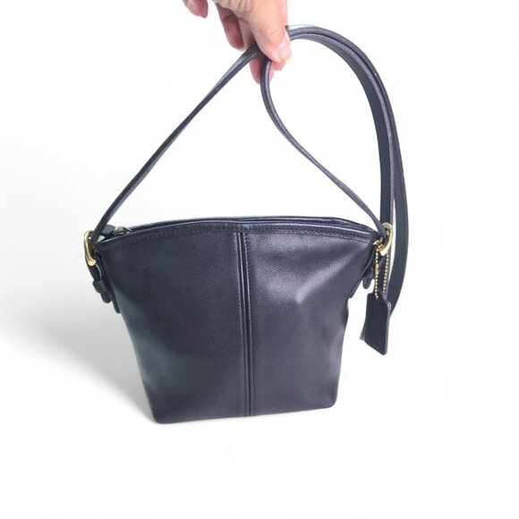 Vintage 1998 COACH SOHO SMALL BASKET /BUCKET Crossbody Bag - Picture 10 of 12